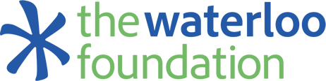 A graphic of the Waterloo Foundation logo