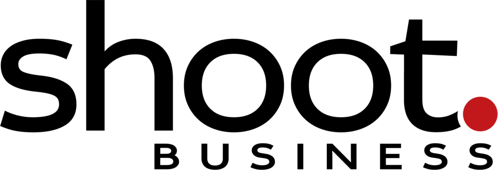 A graphic of the Shoot Business logo